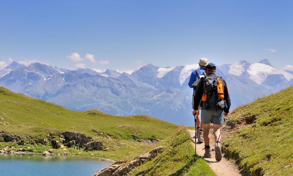 Hiking equipment in Cauterets