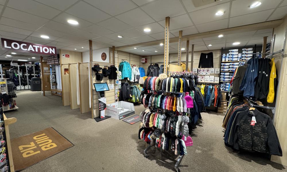 Ski gear in Cauterets