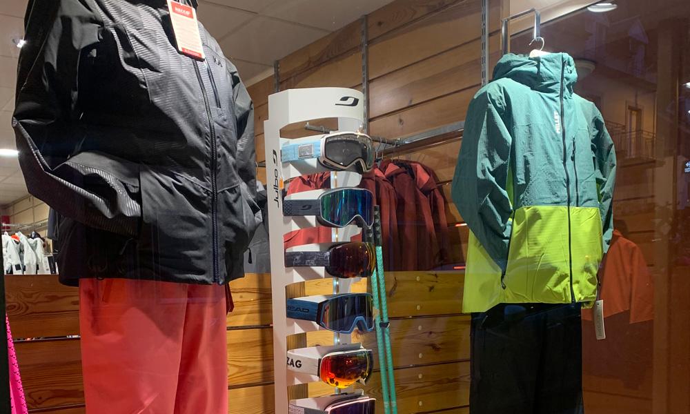 Ski accessories in Cauterets